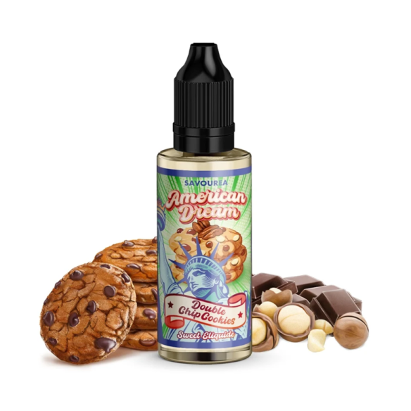 CONCENTRÉ DOUBLE CHIP COOKIES 30ML - AMERICAN DREAM BY SAVOUREA