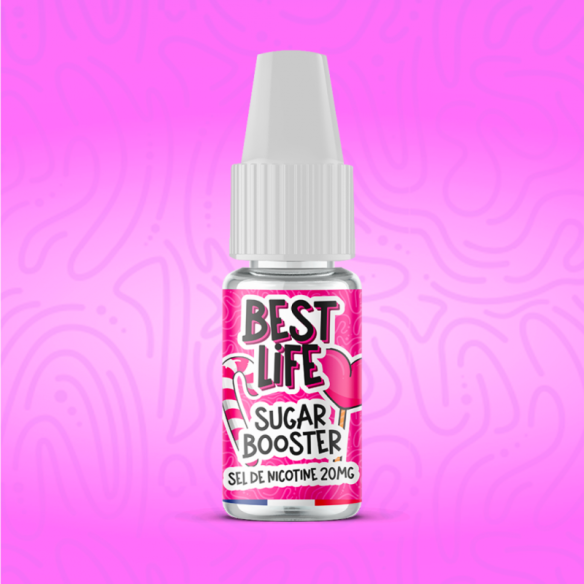 SUGAR BOOSTER SEL DE NICOTINE 10ML - BEST LIFE