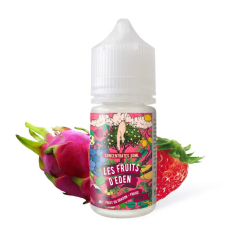 CONCENTRÉ FRUIT DU DRAGON FRAISE 30ML - LES FRUITS D'EDEN