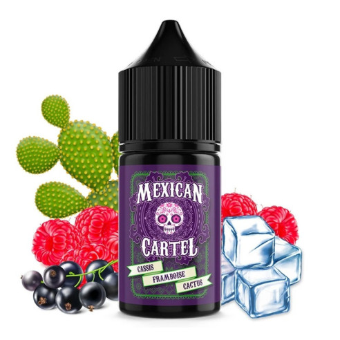 CONCENTRÉ CASSIS FRAMBOISE CACTUS 30ML - MEXICAN CARTEL