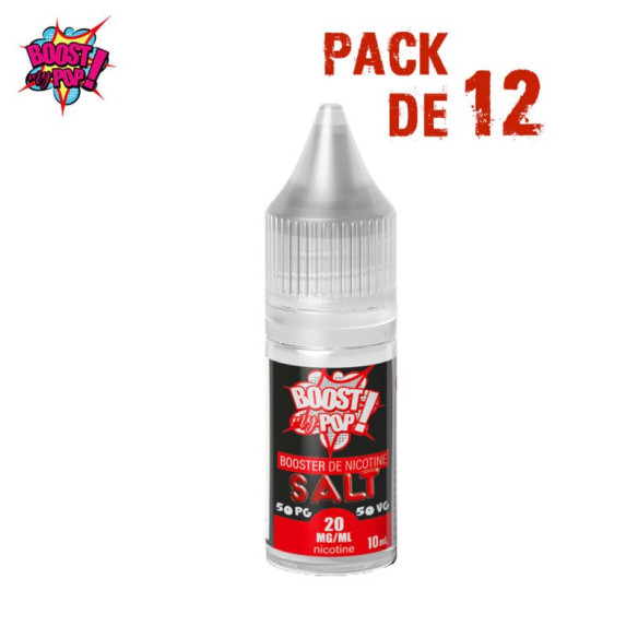 BOOSTER SALT 10ML (BOITE DE 12) - BOOST MY POP