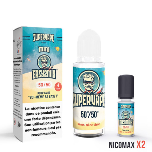 MINI EASY2MIX 100ML 50/50 - SUPERVAPE BY LE FRENCH LIQUIDE