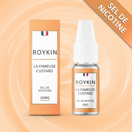 LA FAMEUSE CUSTARD 10ML NIC SALT - ROYKIN