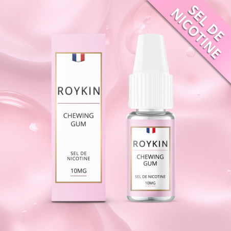 CHEWING GUM 10ML NIC SALT - ROYKIN-AlkaVape.fr - Vapotes - E-liquides - Résistances-4,99 €