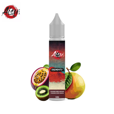 PASSION KIWI GOYAVE 10ML NIC SALT - EREMENTO BY AISU