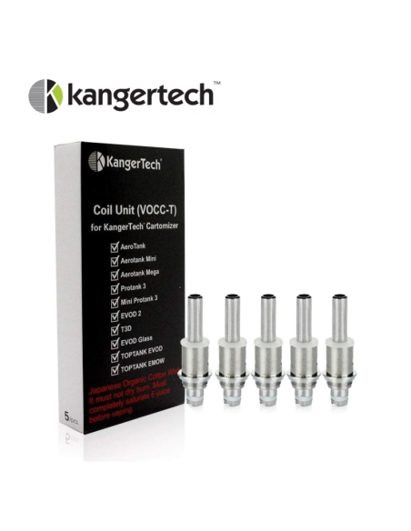 RÉSISTANCES VOCC-T (5PCS) - KANGERTECH