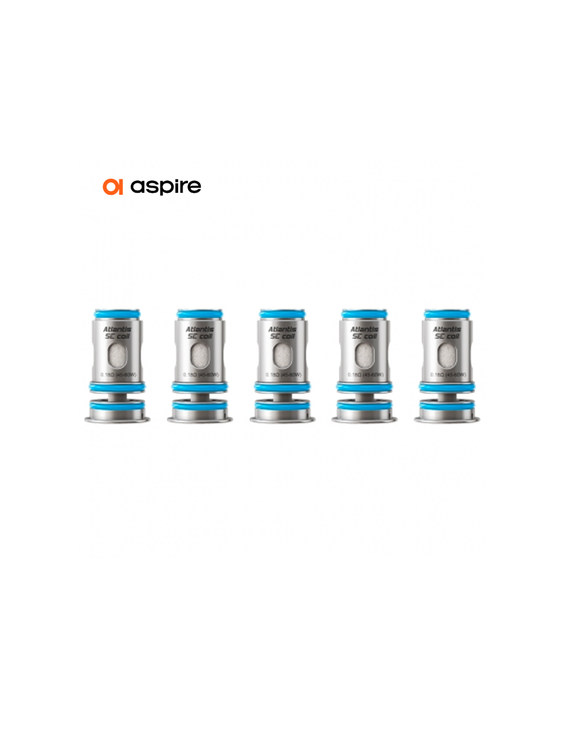 RÉSISTANCES ATLANTIS SE (5PCS) - ASPIRE 9,34 € AlkaVape