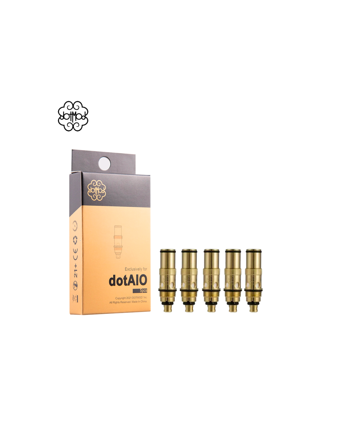 RÉSISTANCES DOTAIO (5PCS) - DOTMOD 11,04 € AlkaVape