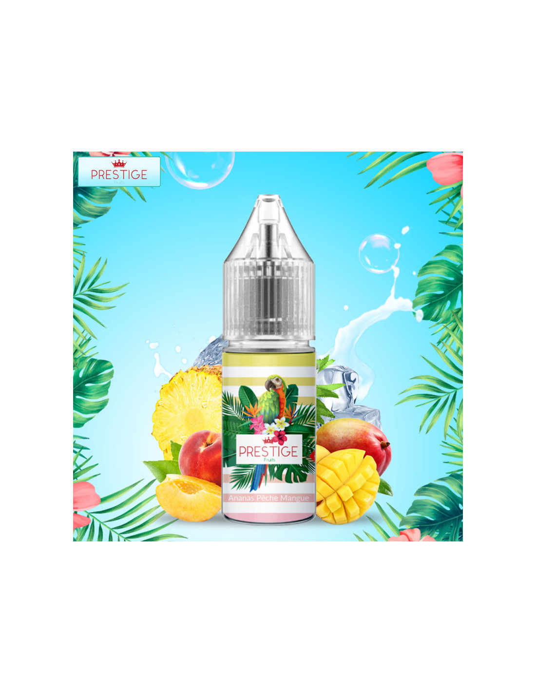 ANANAS PÊCHE MANGUE NIC SALT 10ML - PRESTIGE FRUITS 4,99 € AlkaVape