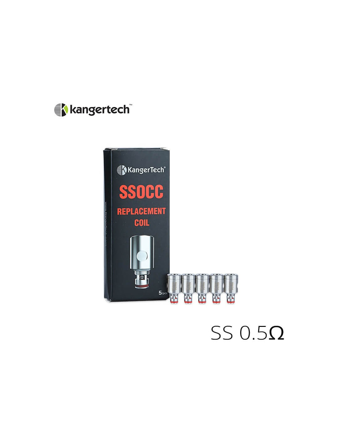 RÉSISTANCES SSOCC SS (5PCS) - KANGERTECH 8,49 € AlkaVape