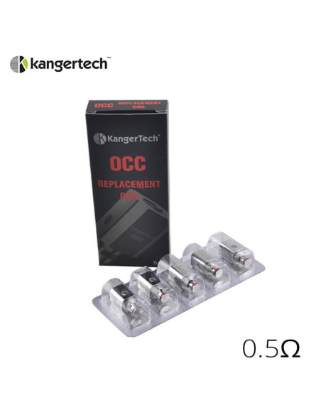 RÉSISTANCES VERTICALES OCC POUR SUBTANK (5PCS) - KANGERTECH