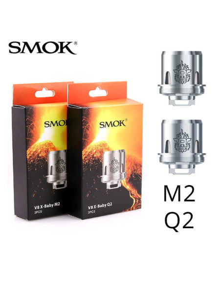 RÉSISTANCES X4 POUR TFV8 X-BABY (3PCS) - SMOK 6,79 € AlkaVape