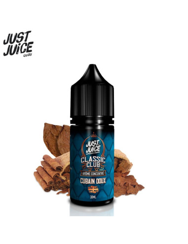 CONCENTRÉ CUBAIN DOUX 30ML - CLASSIC CLUB BY JUST JUICE 10,99 € AlkaVape