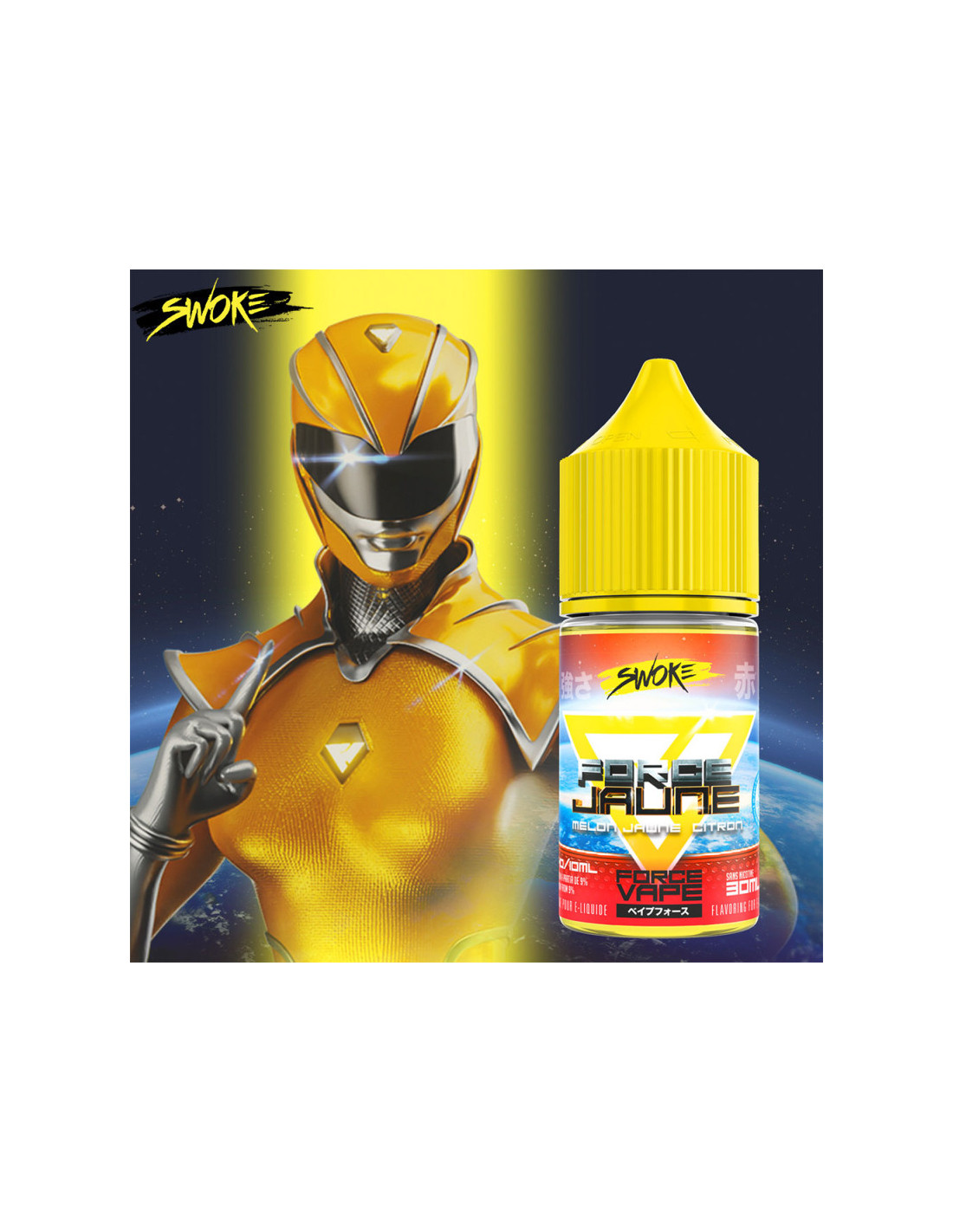 CONCENTRÉ FORCE JAUNE 30ML - FORCE VAPE BY SWOKE 9,99 € AlkaVape