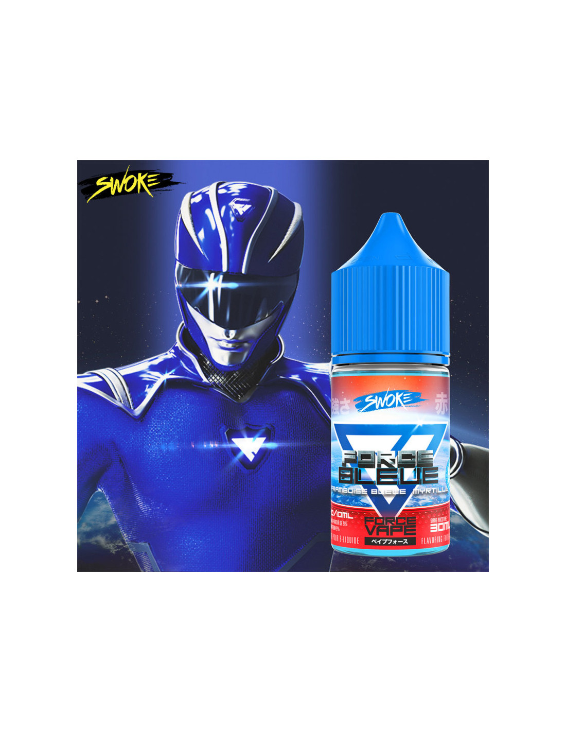 CONCENTRÉ FORCE BLEUE 30 ML - FORCE VAPE BY SWOKE 9,99 € AlkaVape