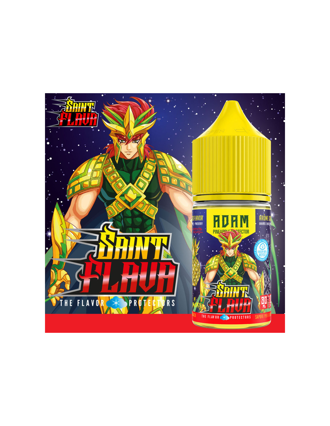 CONCENTRÉ ADAM 30ML - SAINT FLAVA BY SWOKE 9,99 € AlkaVape
