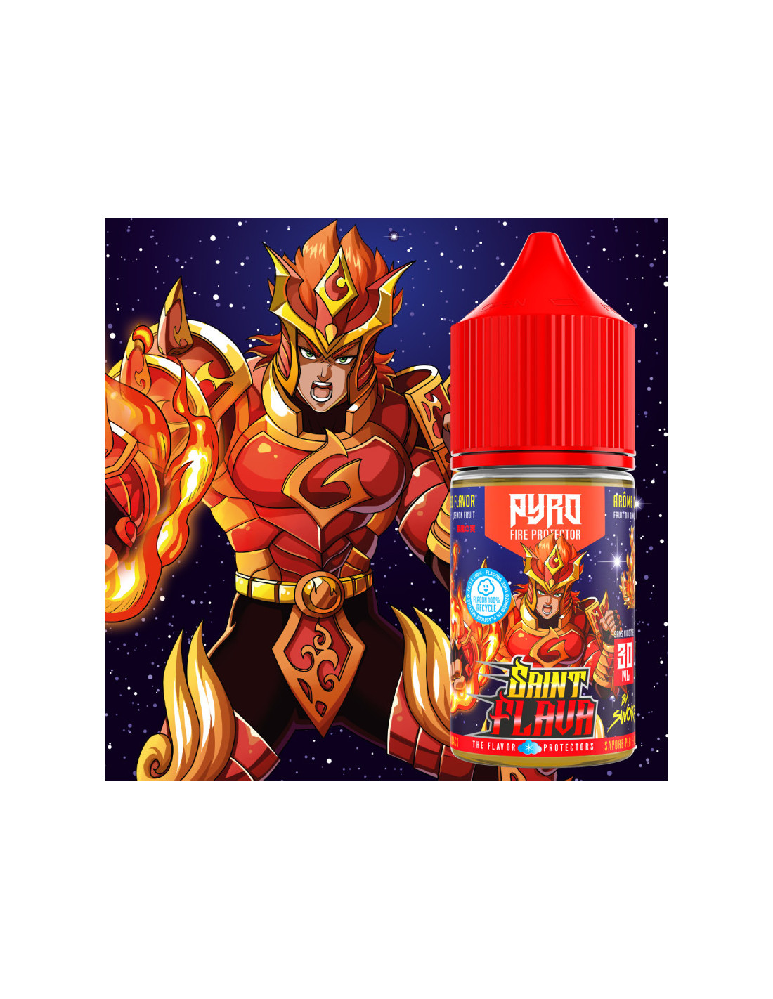 CONCENTRÉ PYRO 30ML - SAINT FLAVA BY SWOKE 9,99 € AlkaVape