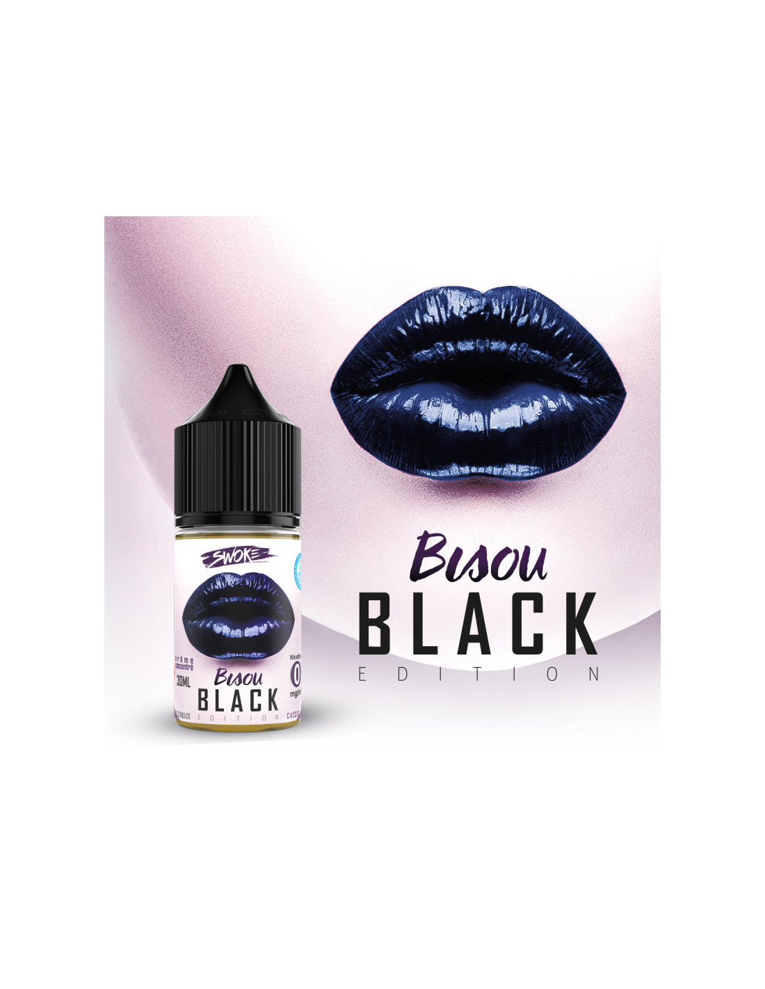 CONCENTRÉ BISOU BLACK 30ML - SWOKE 9,99 € AlkaVape