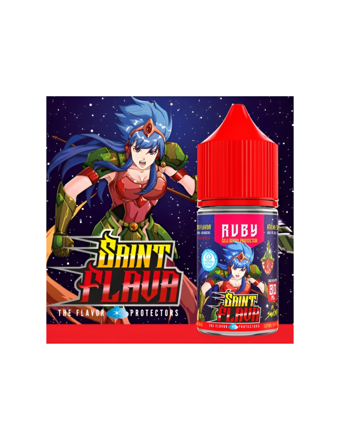 CONCENTRÉ RUBY 30ML - SAINT FLAVA BY SWOKE 9,99 € AlkaVape