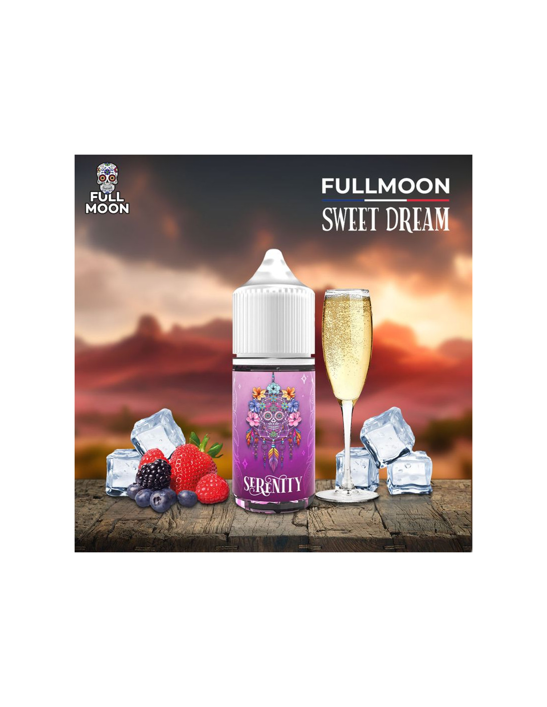 CONCENTRÉ SERENITY 30ML - SWEET DREAM BY FULL MOON 9,99 € AlkaVape