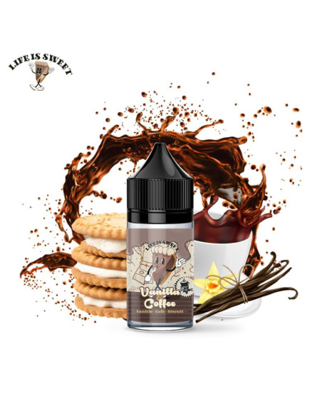 CONCENTRÉ VANILLA & COFFEE 30ML - LIFE IS SWEET