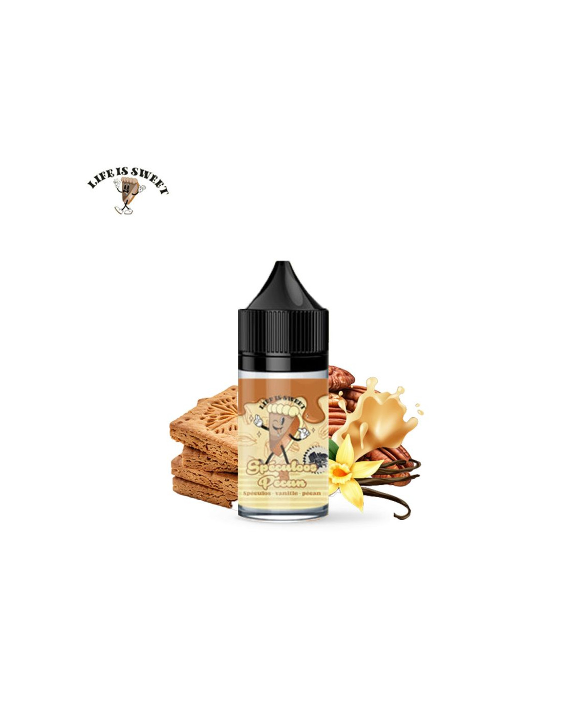 CONCENTRÉ SPECULOOS & PECAN 30ML - LIFE IS SWEET 8,99 € AlkaVape