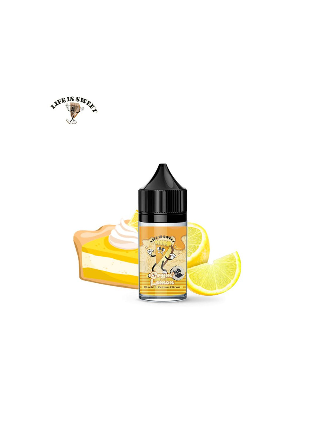 CONCENTRÉ CRYM & LEMON 30ML - LIFE IS SWEET 8,99 € AlkaVape