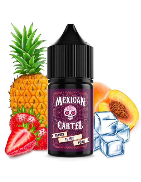 CONCENTRÉ ANANAS FRAISE PÊCHE 30ML - MEXICAN CARTEL