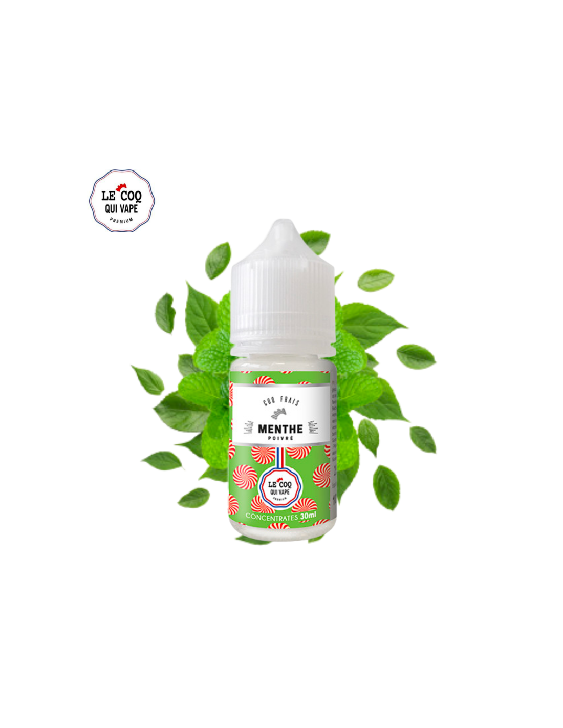 CONCENTRÉ MENTHE POIVRÉE 30ML - LE COQ QUI VAPE 8,99 € AlkaVape