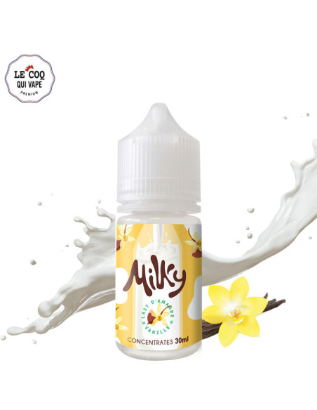 CONCENTRÉ MILKY AMANDE VANILLE 30ML - LE COQ QUI VAPE