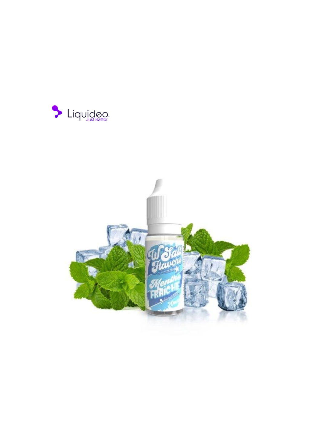 MENTHE FRAÎCHE 10ML - WSALT FLAVORS BY LIQUIDEO 4,99 € AlkaVape