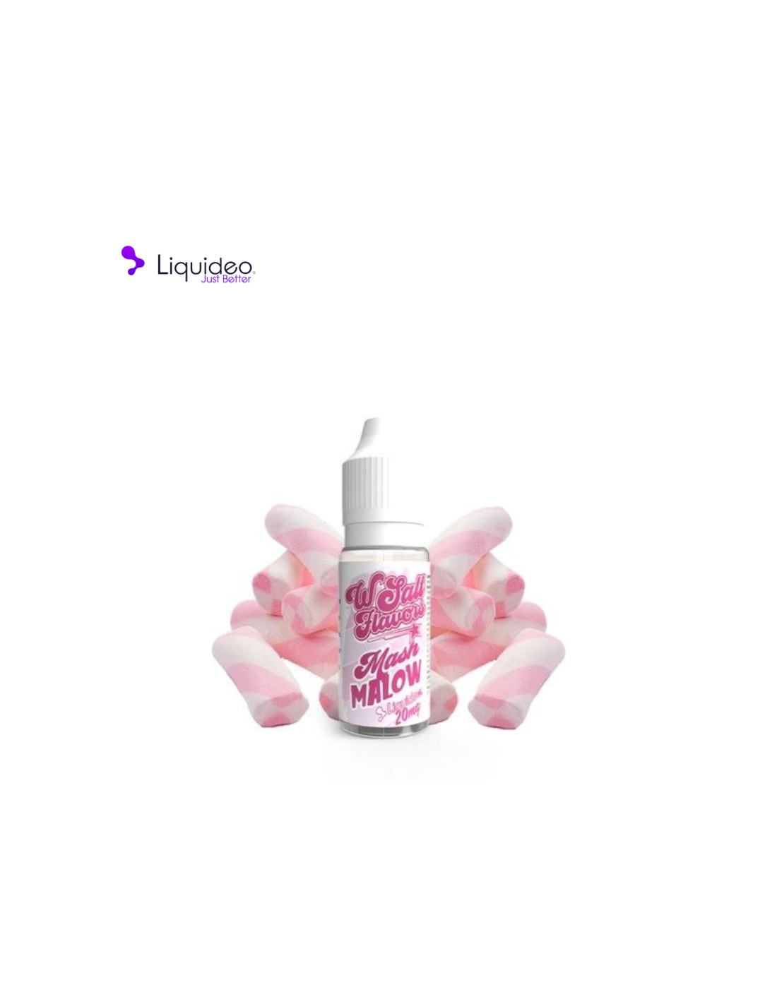 MASHMALOW 10ML - WSALT FLAVORS BY LIQUIDEO 4,99 € AlkaVape