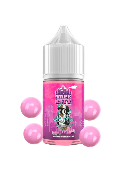 CONCENTRÉ BUBBLE GUM 30ML - VAPE CITY