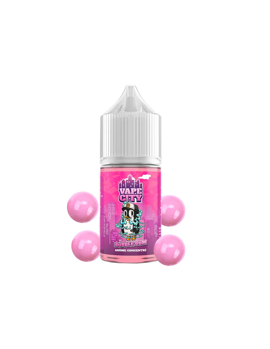CONCENTRÉ BUBBLE GUM 30ML - VAPE CITY 7,99 € AlkaVape
