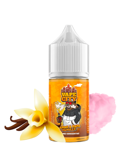 CONCENTRÉ BARBE À PAPA VANILLE 30ML - VAPE CITY