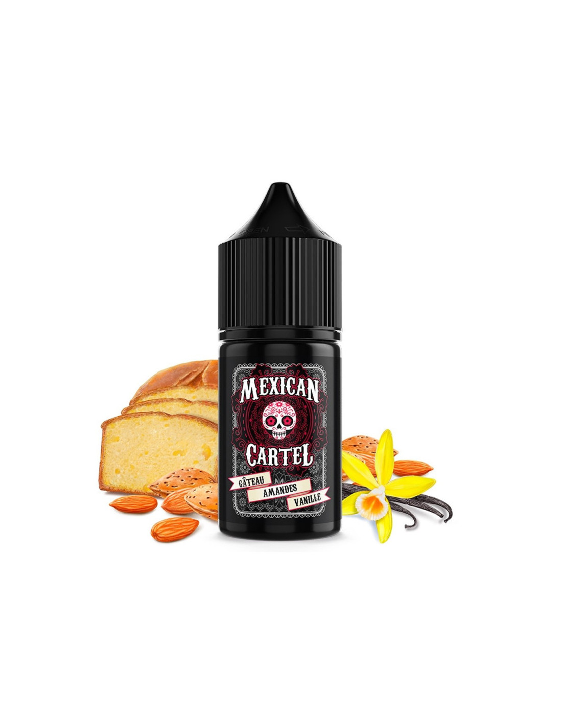 CONCENTRÉ GATEAU AMANDES VANILLE 30ML - MEXICAN CARTEL 7,99 € AlkaVape