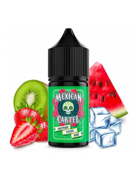 CONCENTRÉ PASTÈQUE FRAISE KIWI 30ML - MEXICAN CARTEL