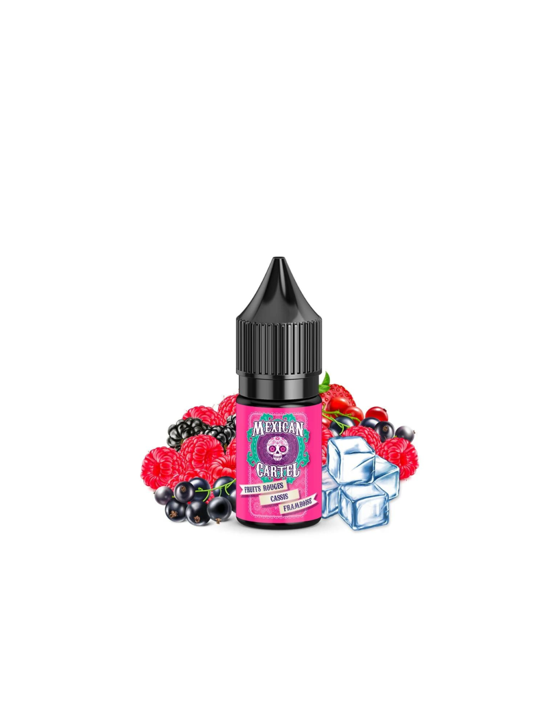 CONCENTRÉ FRUITS ROUGES CASSIS FRAMBOISE 30ML - MEXICAN CARTEL 7,99 € AlkaVape