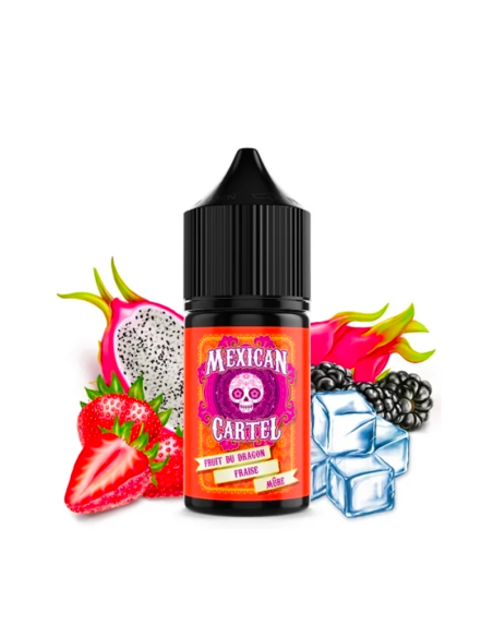 CONCENTRÉ FRUIT DU DRAGON FRAISE MURE 30ML - MEXICAN CARTEL