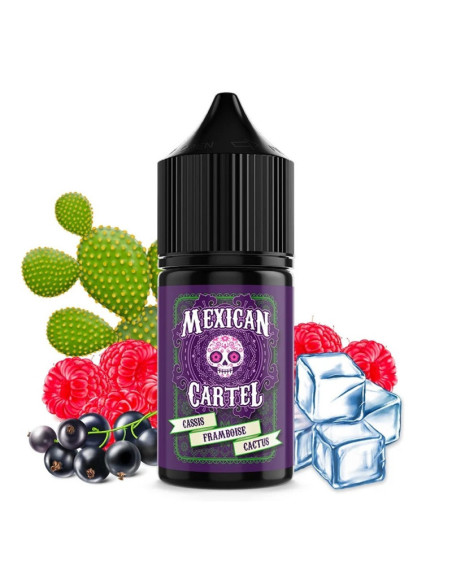 CONCENTRÉ CASSIS FRAMBOISE CACTUS 30ML - MEXICAN CARTEL