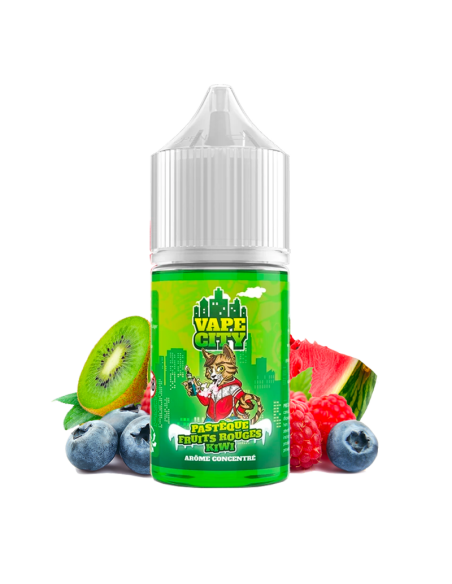 CONCENTRÉ PASTÈQUE FRUITS ROUGES KIWI 30ML - VAPE CITY