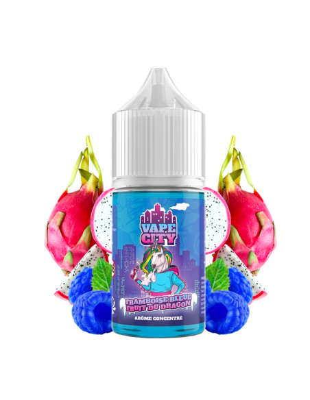 CONCENTRÉ FRAMBOISE BLEUE FRUIT DU DRAGON 30ML - VAPE CITY