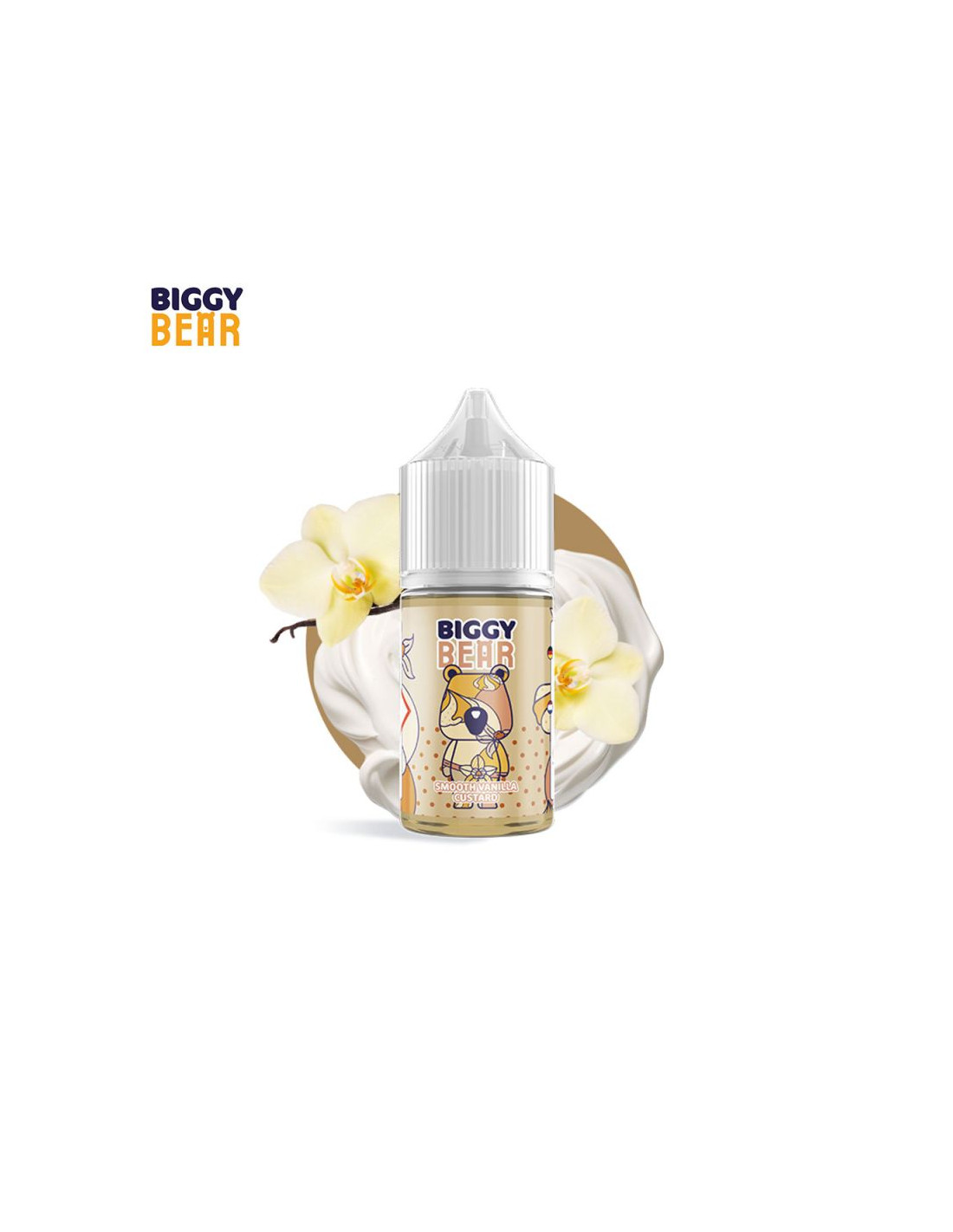 CONCENTRÉ SMOOTH VANILLA CUSTARD 30ML - BIGGY BEAR 7,99 € AlkaVape