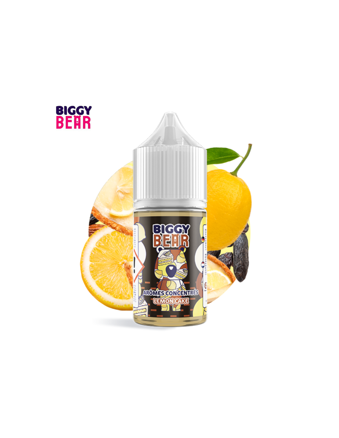 CONCENCENTRÉ LEMON CAKE 30ML - BIGGY BEAR 7,99 € AlkaVape