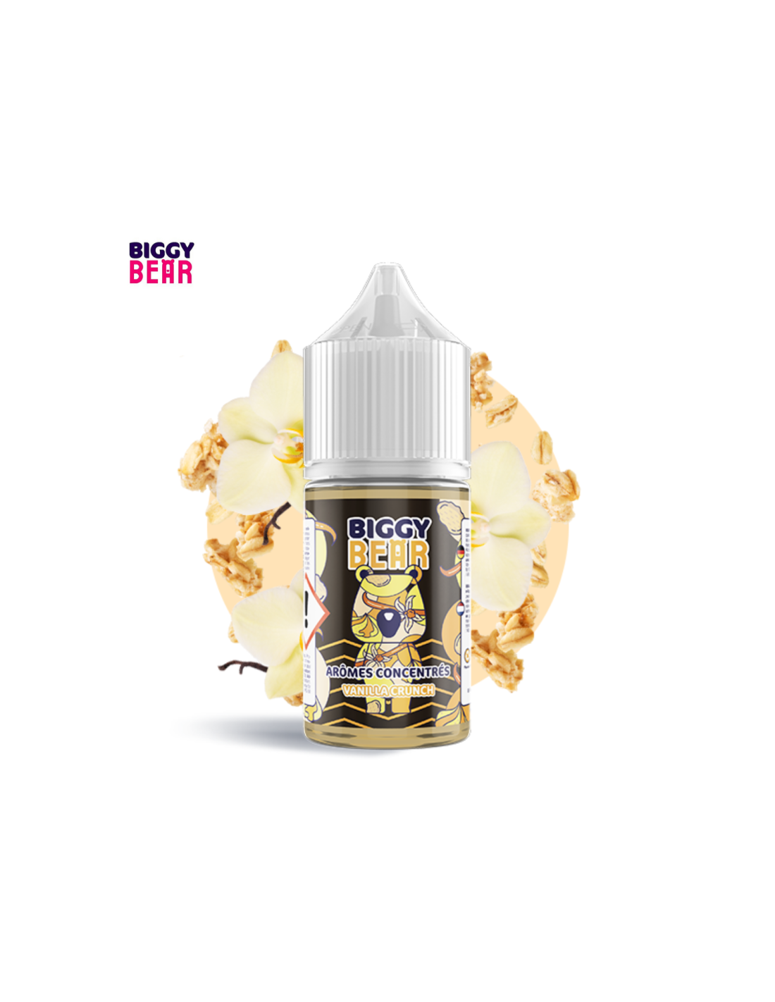 CONCENTRÉ VANILLA CRUNCH 30ML - BIGGY BEAR 7,99 € AlkaVape