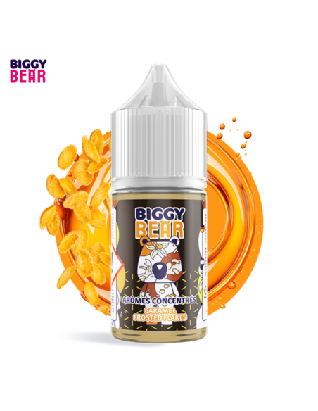 CONCENTRÉ CARAMEL FROSTED FLAKES 30ML - BIGGY BEAR