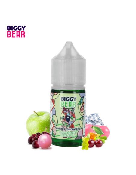 CONCENTRÉ POMME CERISE BUBBLEGUM 30ML - BIGGY BEAR