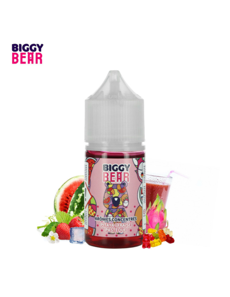CONCENTRÉ PITAYA FRAISE PASTÈQUE 30ML - BIGGY BEAR