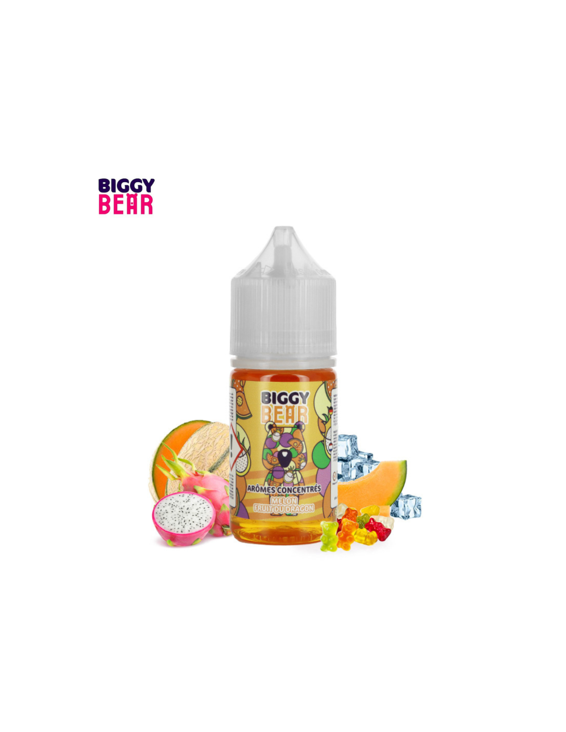 CONCENTRÉ MELON FRUIT DU DRAGON 30ML - BIGGY BEAR 7,99 € AlkaVape