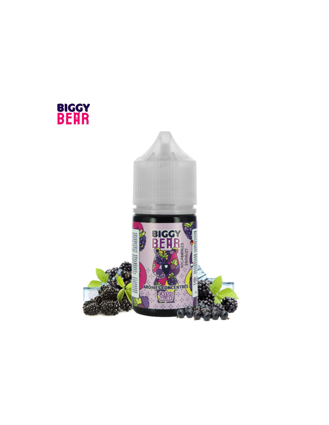 CONCENTRÉ CASSIS MÛRE 30ML - BIGGY BEAR 7,99 € AlkaVape